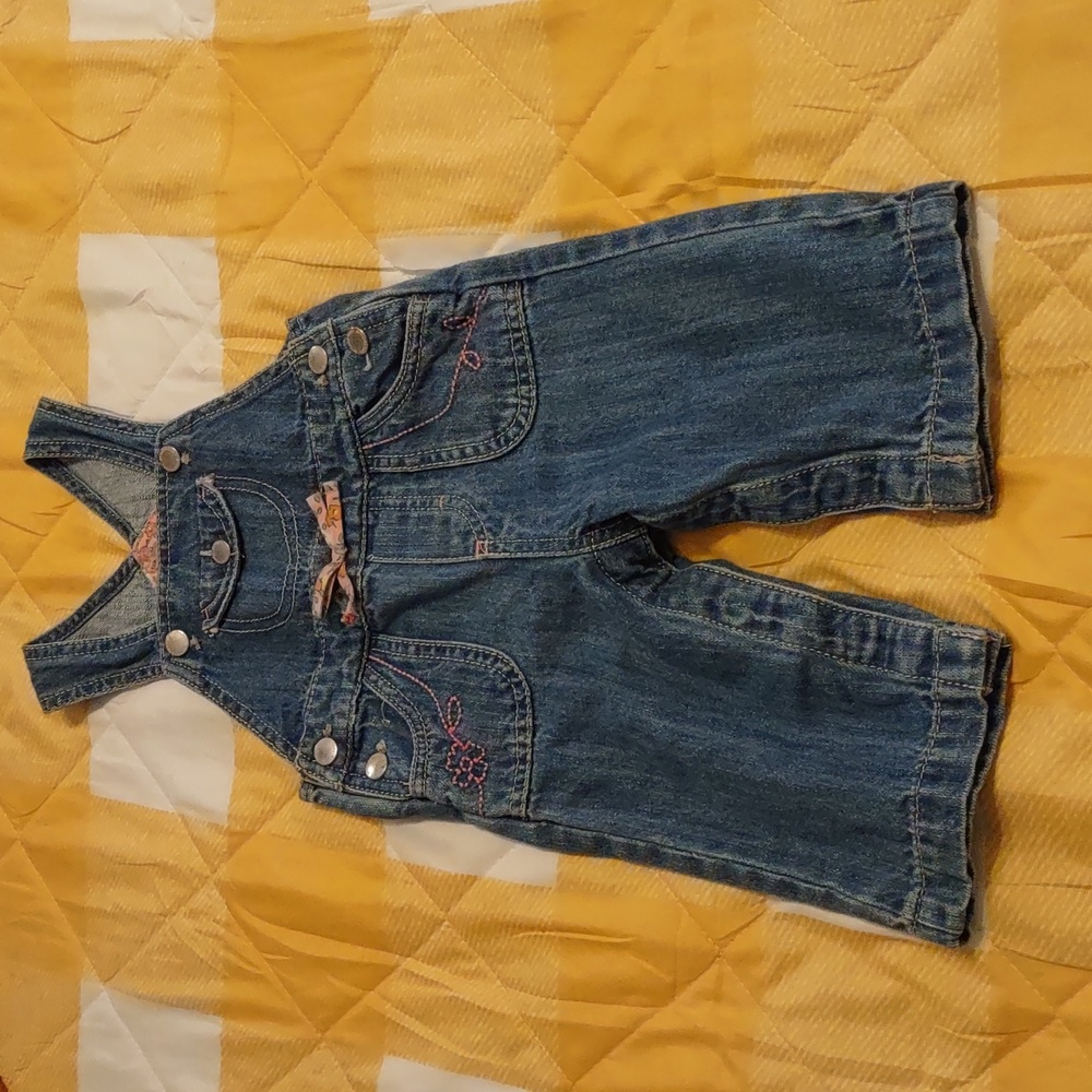 Oshkosh genuine baby overalls.